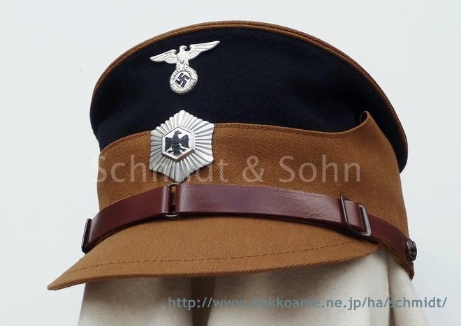 18000円でお願いいたしますWW2 ドイツ軍 空軍将校制帽 クラッシュキャップ