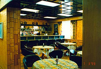 [Dining room of the hotel]